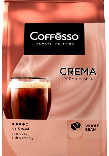 Кофе в зернах Coffesso Crema 1кг