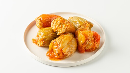 

Перец фаршированный с куриным фаршем
