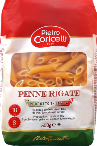 

Макароны Pietro Coricelli Penne Rigate группа А высший сорт 500 г