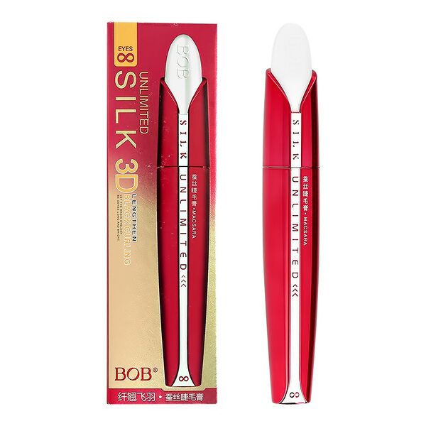 Тушь для ресниц Bob Silk mascara red черная 12 мл