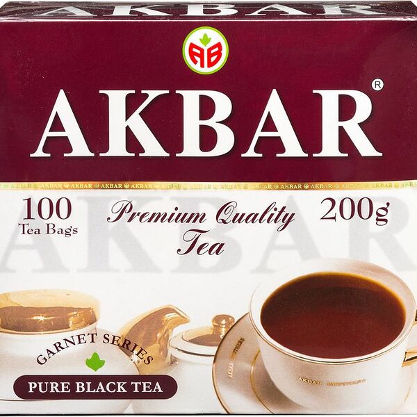Чай черный Akbar 100 Years Limited Edition в пакетиках