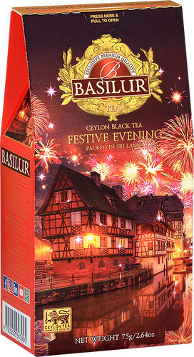 

Чай черный BASILUR Festive Evening /Праздничный вечер, 75г
