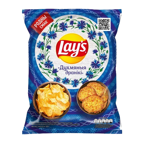 Чипсы картофельные Lay's со вкусом Ароматные драники 125г