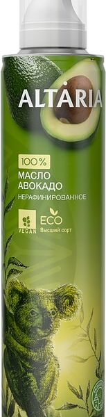 Масло Altaria авокадо нерафинированное 250мл