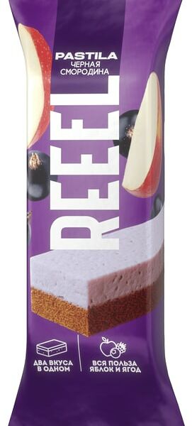 Батончик Reeel Pastila Яблоко-Черная смородина 50г