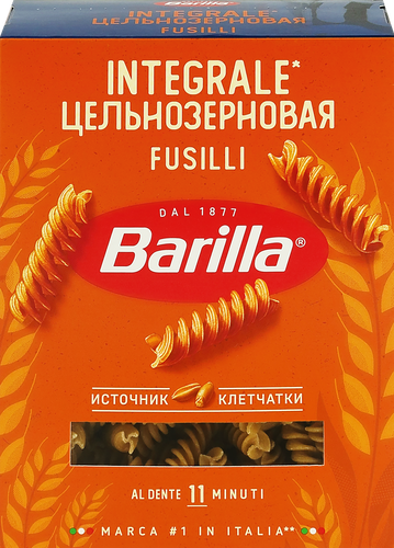 

Макароны Barilla Fusilli Integrale 450 г