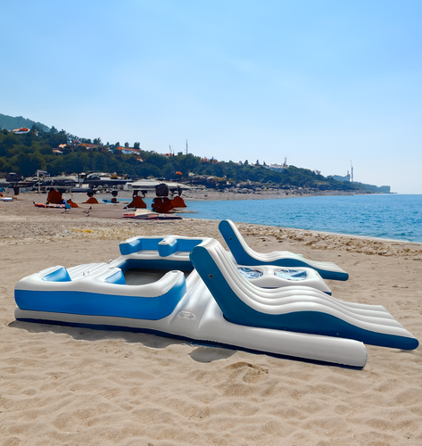 

Остров надувной Actiwell Aqua 414х277х100 см
