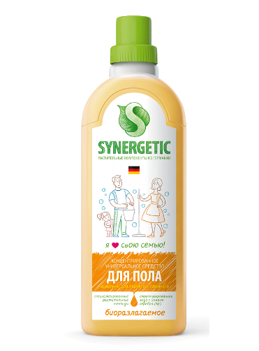 Средство для мытья пола Synergetic