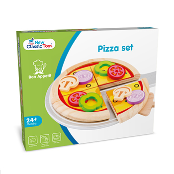 

Игровой набор для приготовления пиццы деревянный 2+, New Classic Toys, Нидерланды
