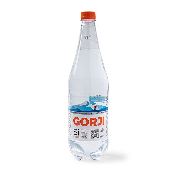 Вода минеральная Gorgi лечебно-столовая газированная 1 л