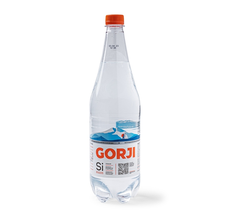 

Вода минеральная Gorji лечебно-столовая газированная 1 л