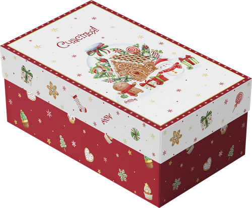 

Коробка подарочная 18x13x9см, Арт. T4 в ассортименте