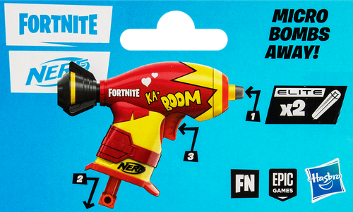

Набор игровой Nerf Бластер с мягкими с нарядами, 3 предмета