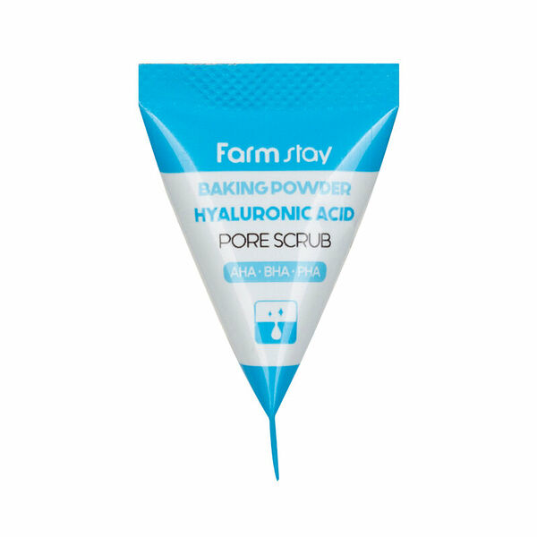 Скраб для лица Farm Stay Baking Powder Hyaluronic Acid Pore Scrub