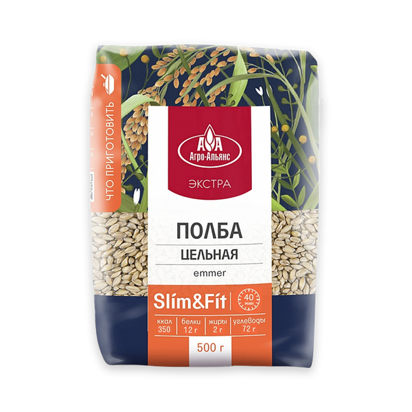 Полба Агро-Альянс Экстра цельная 500 г
