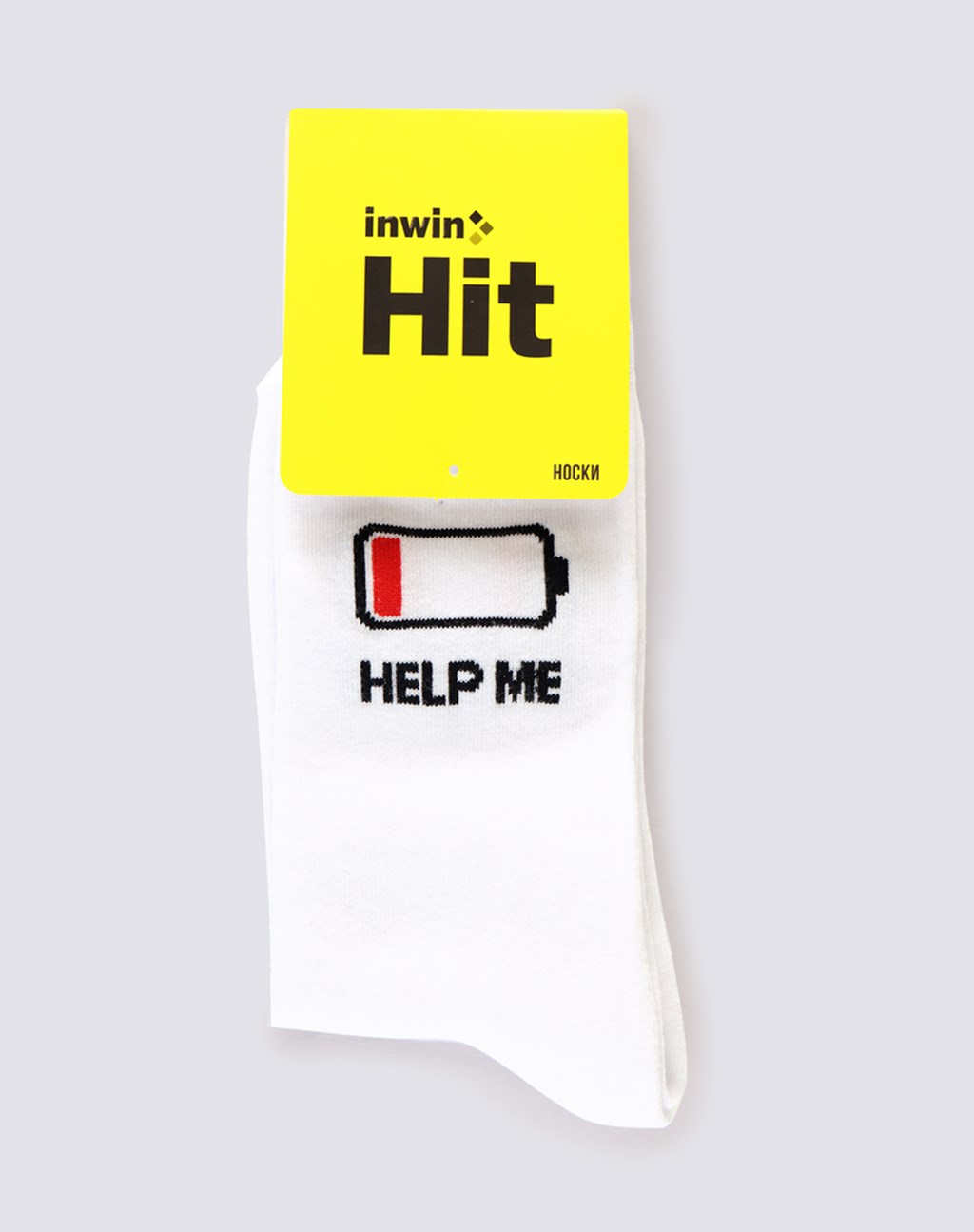 

Носки взрослые Inwin Hit, белый, Арт. BKN-2