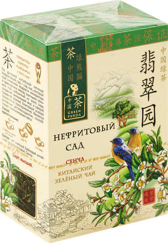 

Чай зеленый Green Panda Нефритовый сад листовой 100 г
