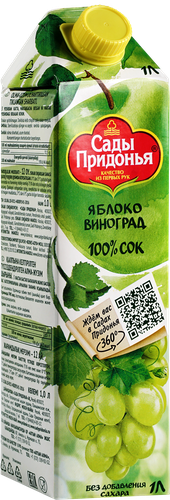 

Сок Сады Придонья Яблоко-виноград 1 л