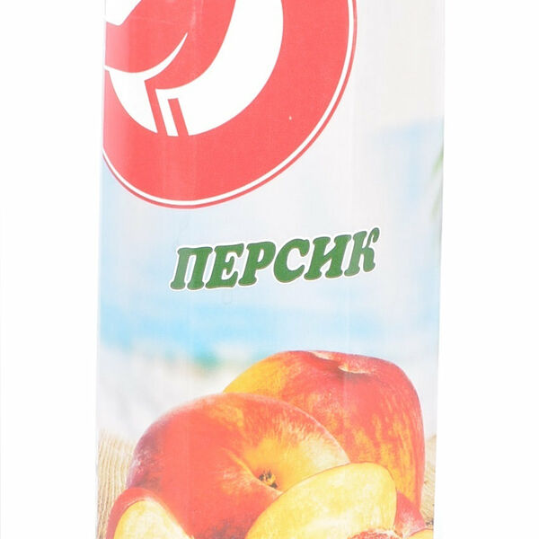 Нектар АШАН Красная птица персиковый с мякотью с 3 лет