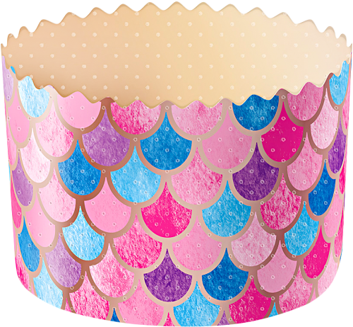 Формы для куличей Тодико цветные 12.4х9 см, 2 штуки