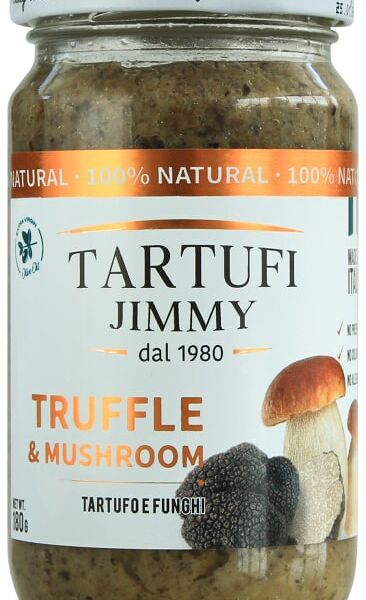 Соус Tartufi Jimmy грибной трюфельный с белыми грибами 180г