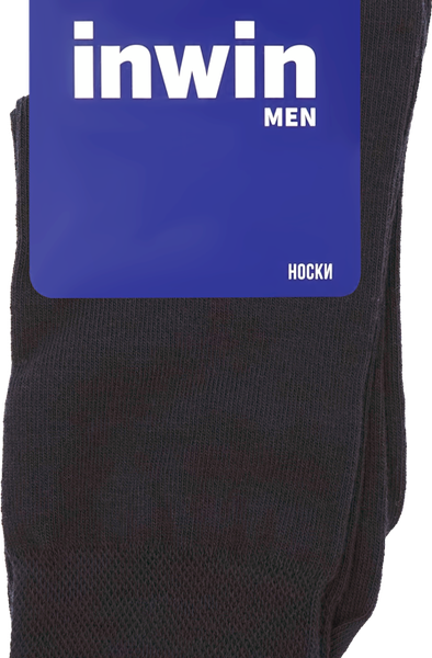 Носки мужские INWIN р. 27 (41–43) черные, Арт. BMS04-01