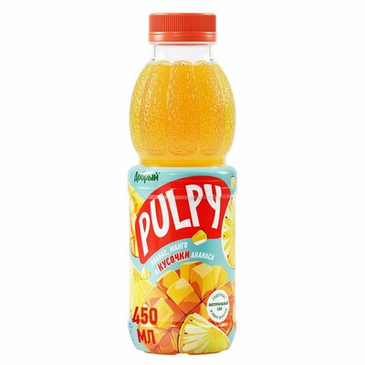 Напиток сокосодержащий PULPY Ананас-Манго с мякотью (Добрый)