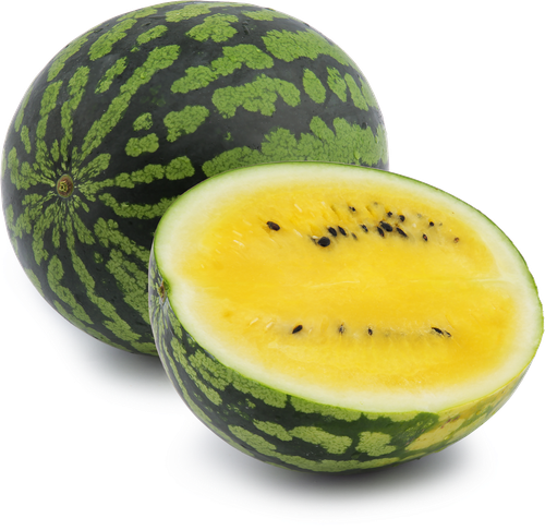 

Арбуз ЧТМ fantasy brands с желтой мякотью