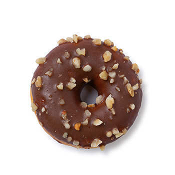 

Мини-донат Poppies Bakeries шоколадный с фундуком 23 г