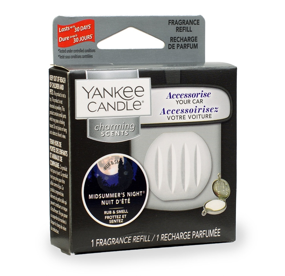 

Аромапластина сменная Yankee candle для ароматизатора для авто "Летняя ночь" Китай