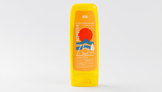 Крем для тела гиалуроновый солнцезащитный SPF 75+, 140 мл