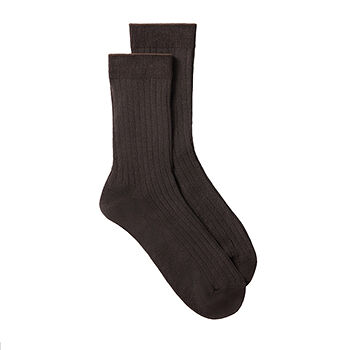 Носки классической длины женские из хлопка, цвет горький шоколад, Belle You, размер 36-37 (23), Китай