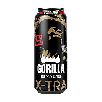 Энергетический напиток Gorilla Extra Energy газированный, 450мл