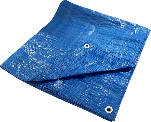 Брезент Лента 100х200см, синий, Арт. 1458