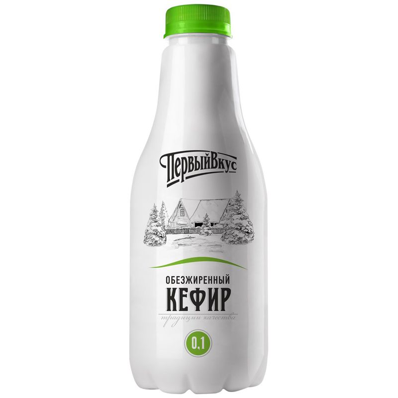 

Кефир Первый вкус Обезжиренный 0.1% 900 мл