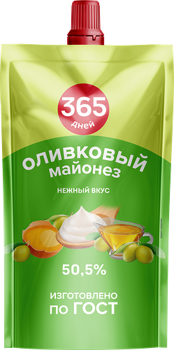 Майонез 365 дней Оливковый 50,5%