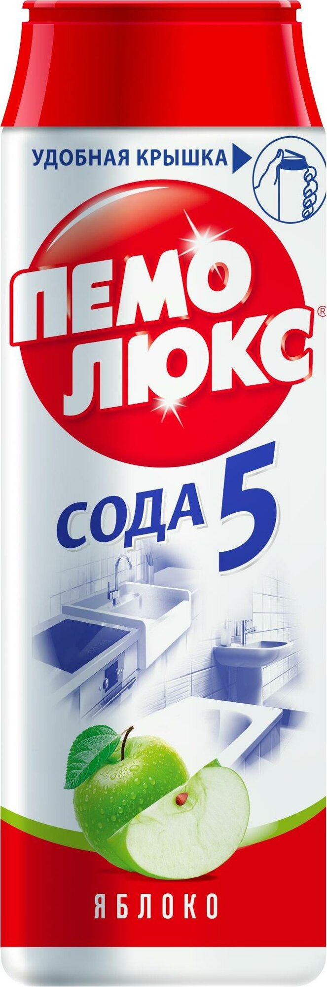 

Чистящее средство Пемолюкс Яблоко, 480 г