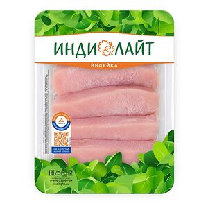 Котлета натуральная из индейки Индилайт охлажденная, 500 г