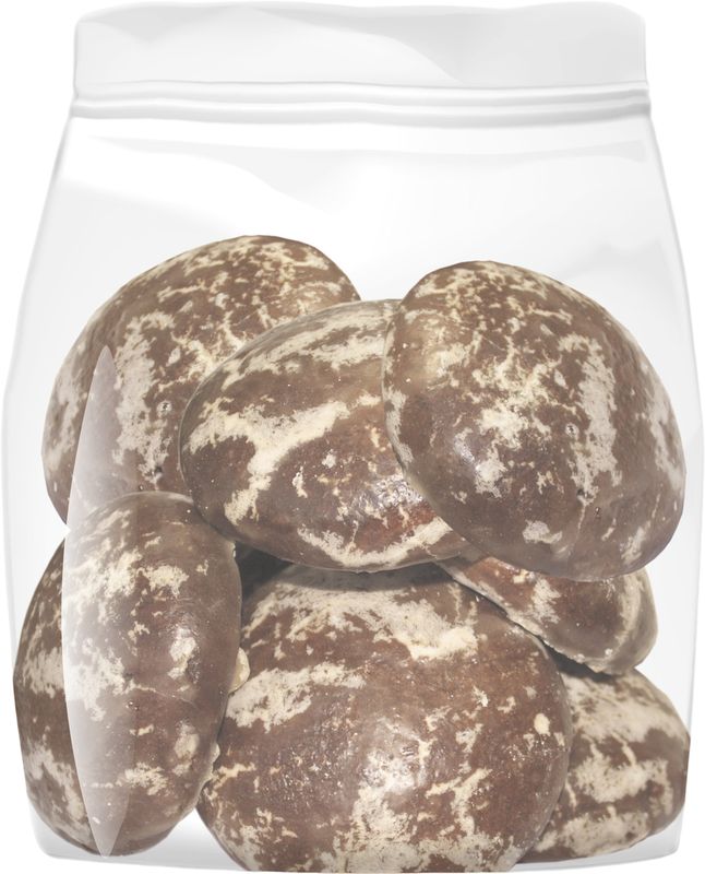 

Пряники Сибирский Добрыня Зебра Королевская сырцовые глазированные 350 г