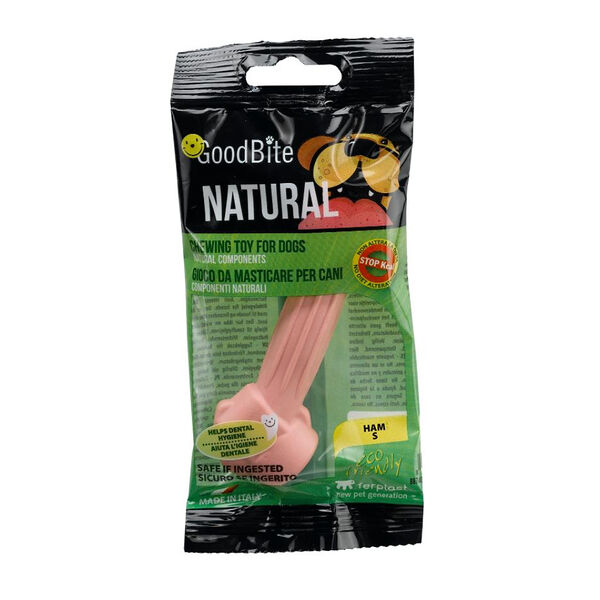 Ferplast игрушка-кость Goodb Nat Bag Prosciutto вкус ветчины для собак Small