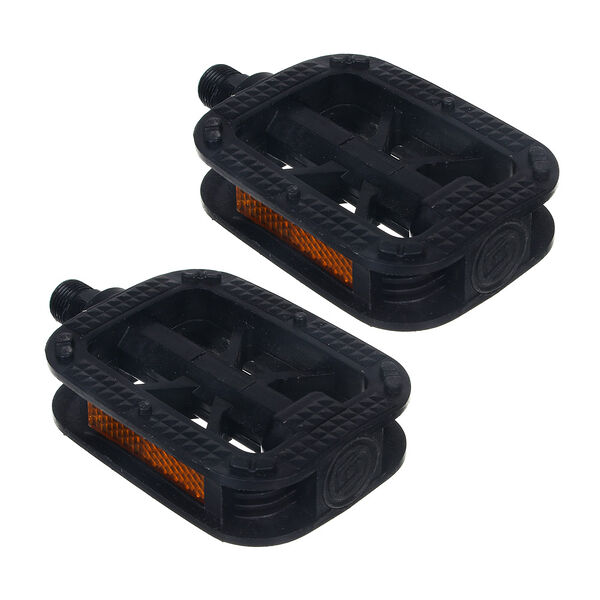 Silapro педали для велосипеда 2шт, 12х6.7см, пластик