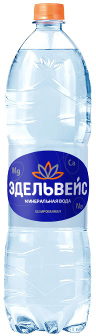 

Вода Эдельвейс минеральная газированная 1.5л