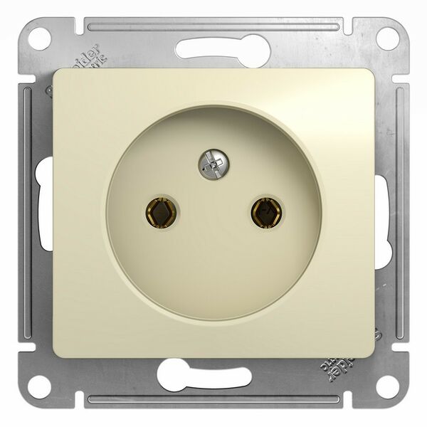 Розетка одинарная Glossa, SCHNEIDER ELECTRIC