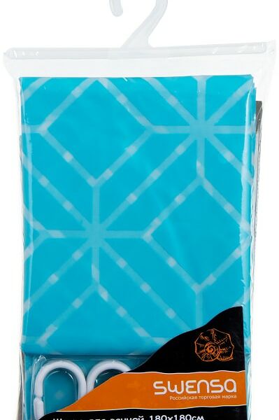 Штора для ванной комнаты Swensa Loo 180*180см