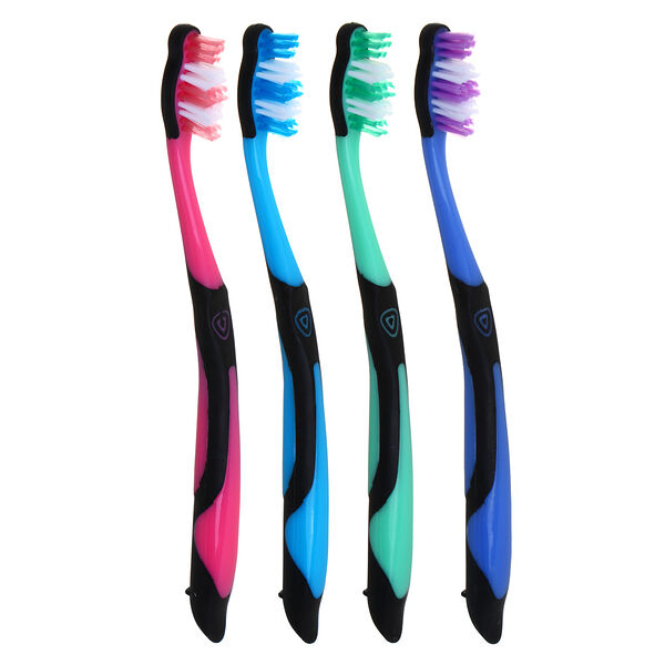 Зубная щетка эффект, средняя жесткость, индекс 5, степень 6, в ассортименте