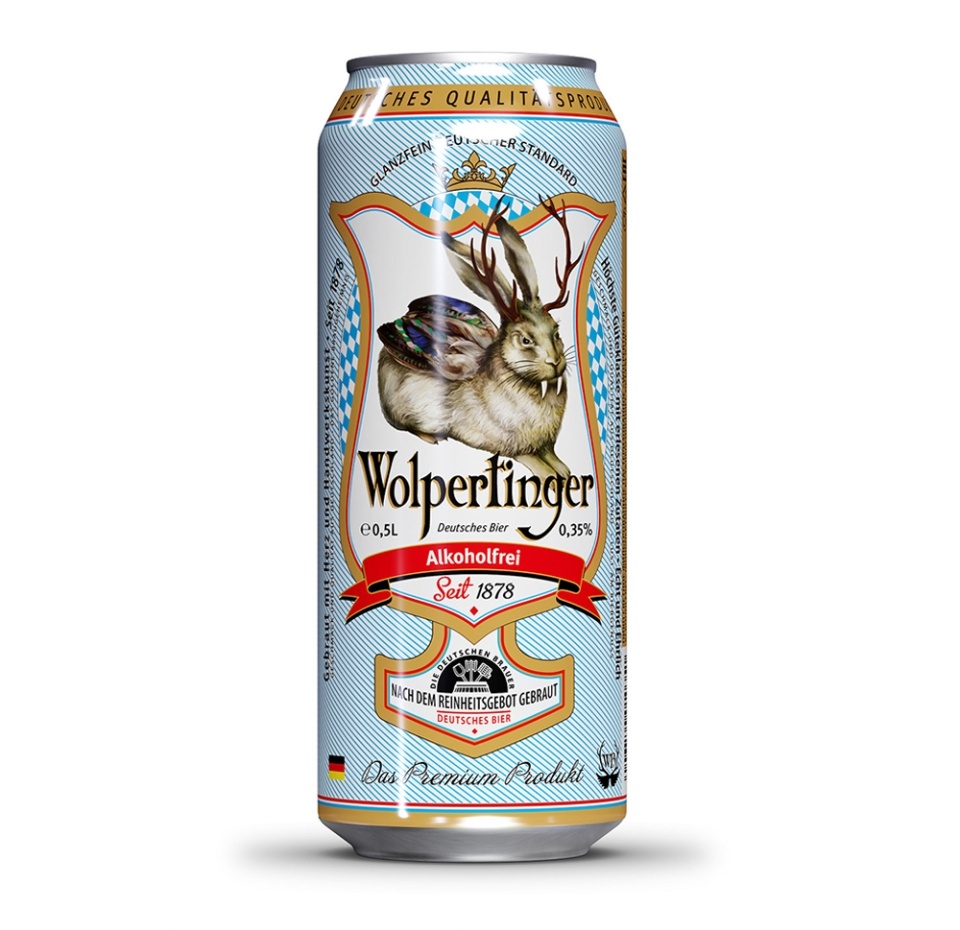 

Пиво Wolpertinger безалкогольное светлое 0,5 л ж/б