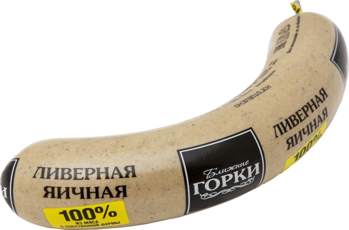 

Колбаса Ближние горки ливерная яичная 300 г