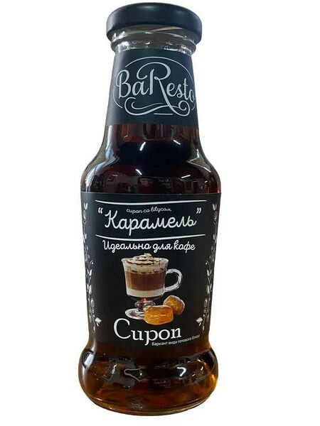 Сироп Baresto Карамель, 250мл 