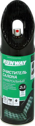 

Очиститель салона Runway 2 в 1 универсальный 450 мл