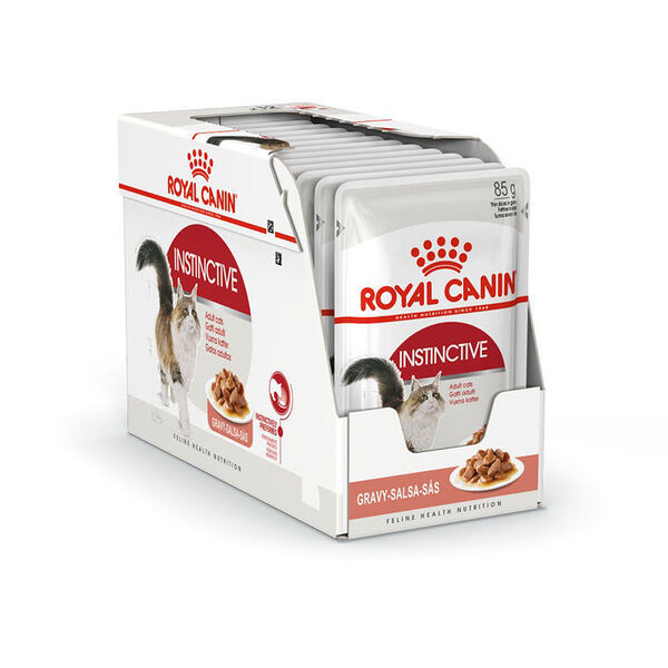 Корм для кошек ROYAL CANIN Instinctive кусочки в соусе конс. 85г (упаковка - 28 шт)